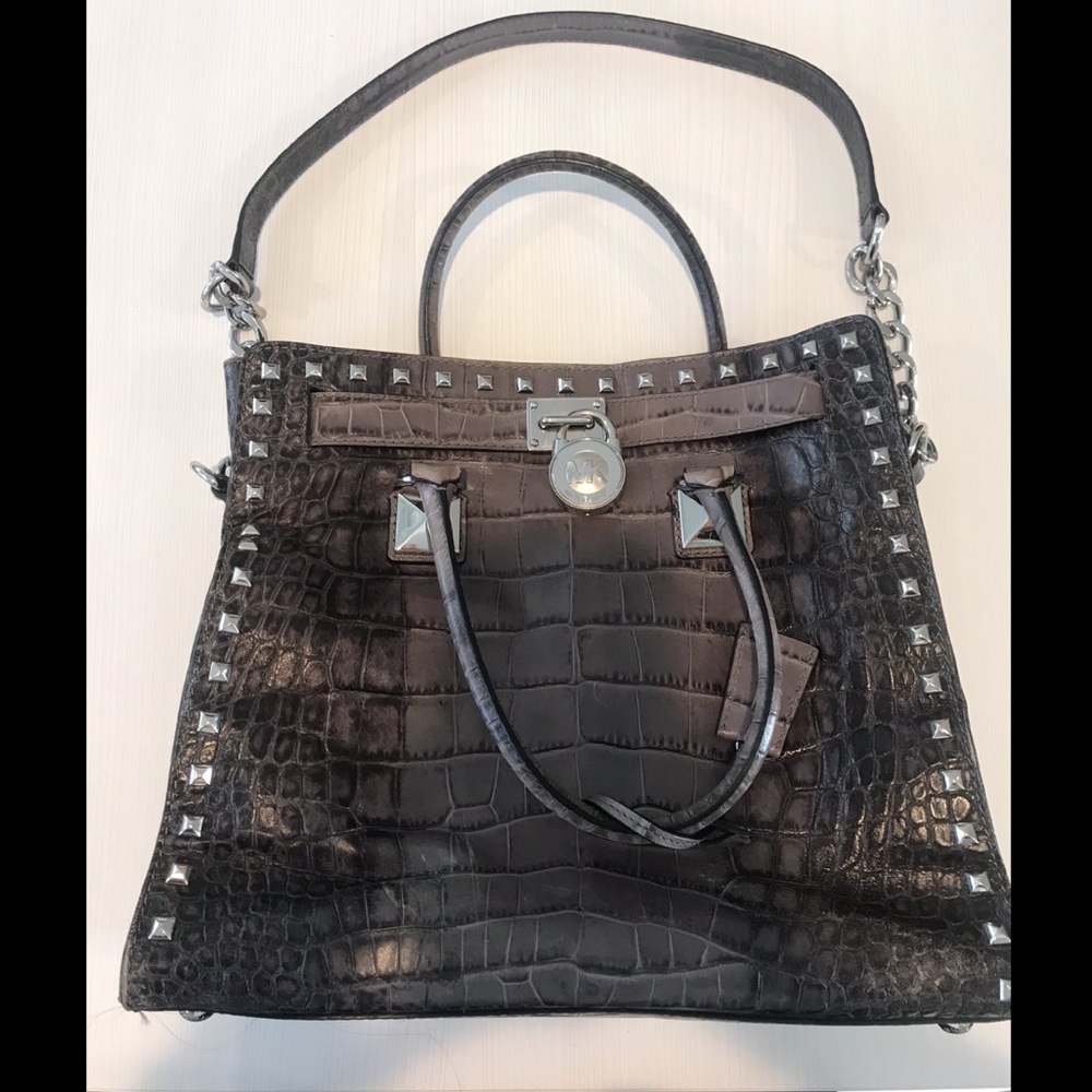 Michael Kors Leather Handbag (Brown)